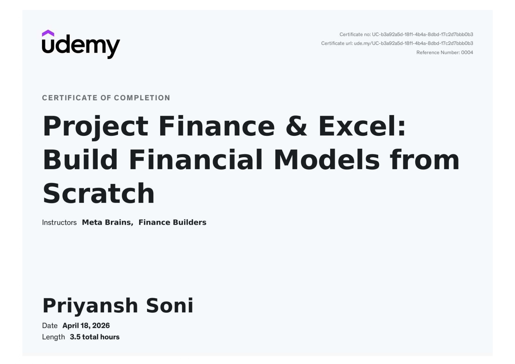Project Finance